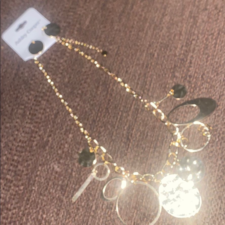 2-Pc Necklace & Earring Set By Ashley Cooper New